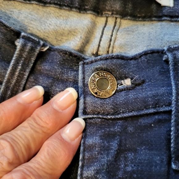 KanCan W7 27 USA distressed blue jeans style Estilo - Picture 13 of 14